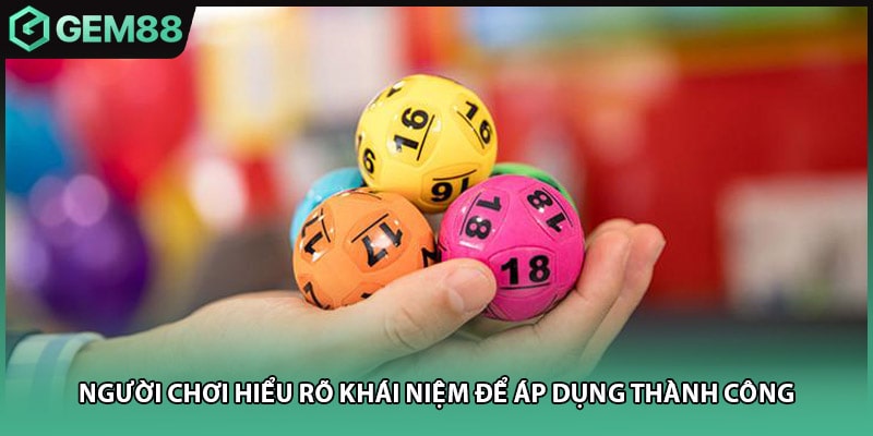 Người chơi hiểu rõ khái niệm để áp dụng thành công